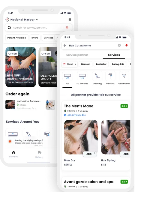 MySquard an On Demand Marketplace App Development by IT Services India