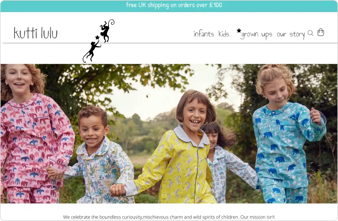 IT Services India Build a Scalable Online Store for Kutti Lulu's Brand