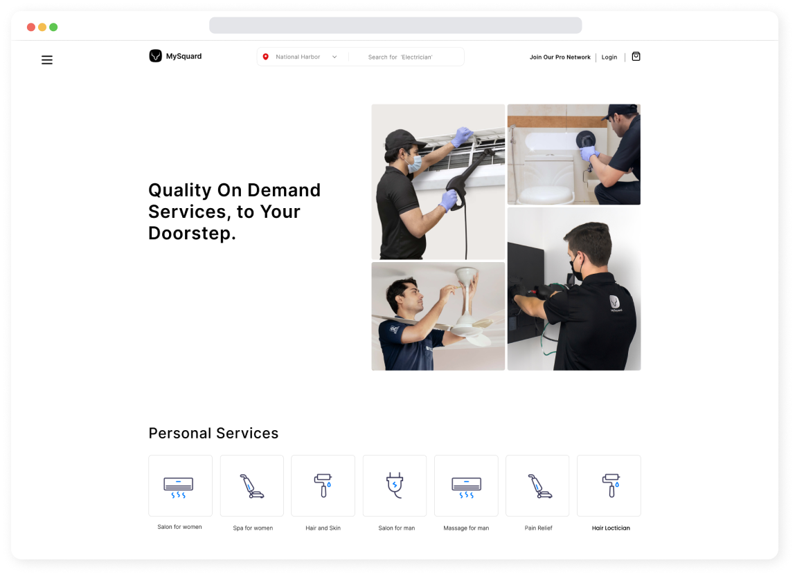 MySquard an On Demand Marketplace App Development by IT Services India