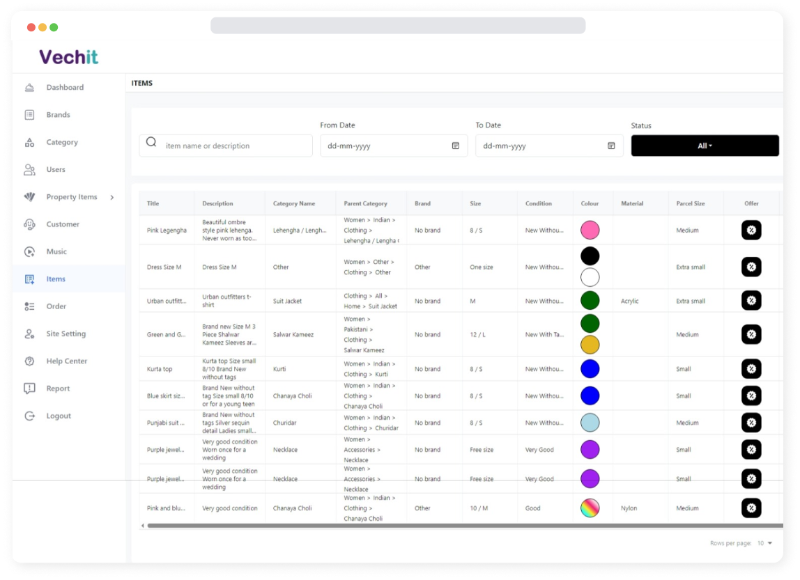 Vechit: A UK-Based Marketplace Built for Seamless Shopping with Vue.js